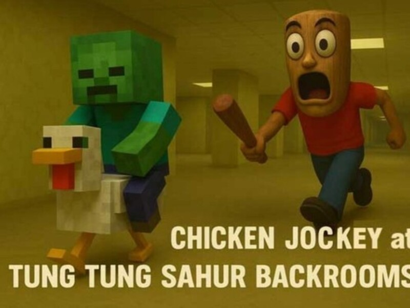 Oyunu Tung Tung Sahur Arka Odalarında Tavuk Jokey çevrimiçi