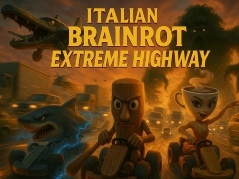 Oyunu İtalyan Brainrot Extreme Karayolu çevrimiçi