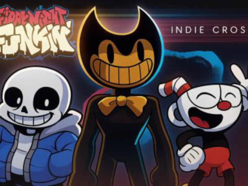 Oyunu FNF vs indie Cross çevrimiçi