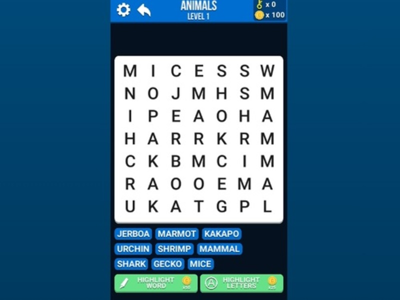 Oyunu Kelime arama çevrimiçi