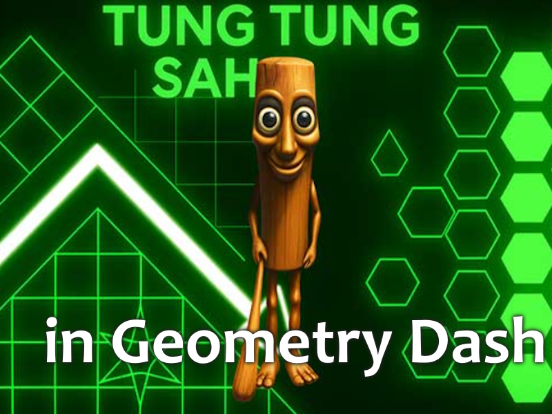 Oyunu Geometri Dash'te Tung Tung Sahur çevrimiçi