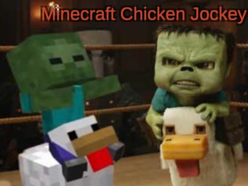 Oyunu Minecraft Tavuk Jokey çevrimiçi
