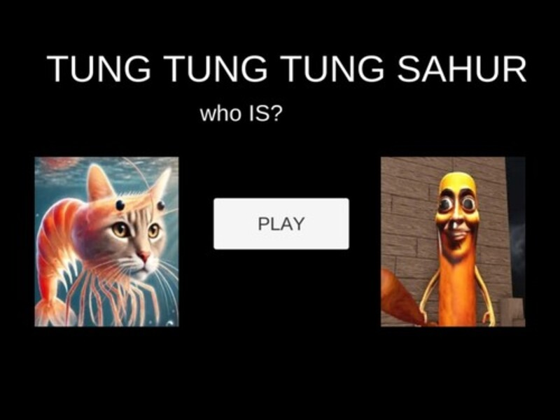 Oyunu Tung Tung Tung Sahur Kim? çevrimiçi